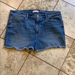 LOFT Cut off jean shorts